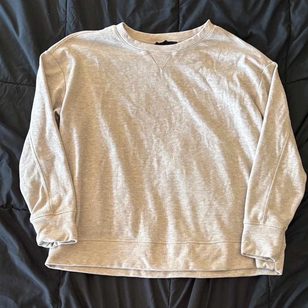 Jane and Delancey Light Gray Sweatshirt